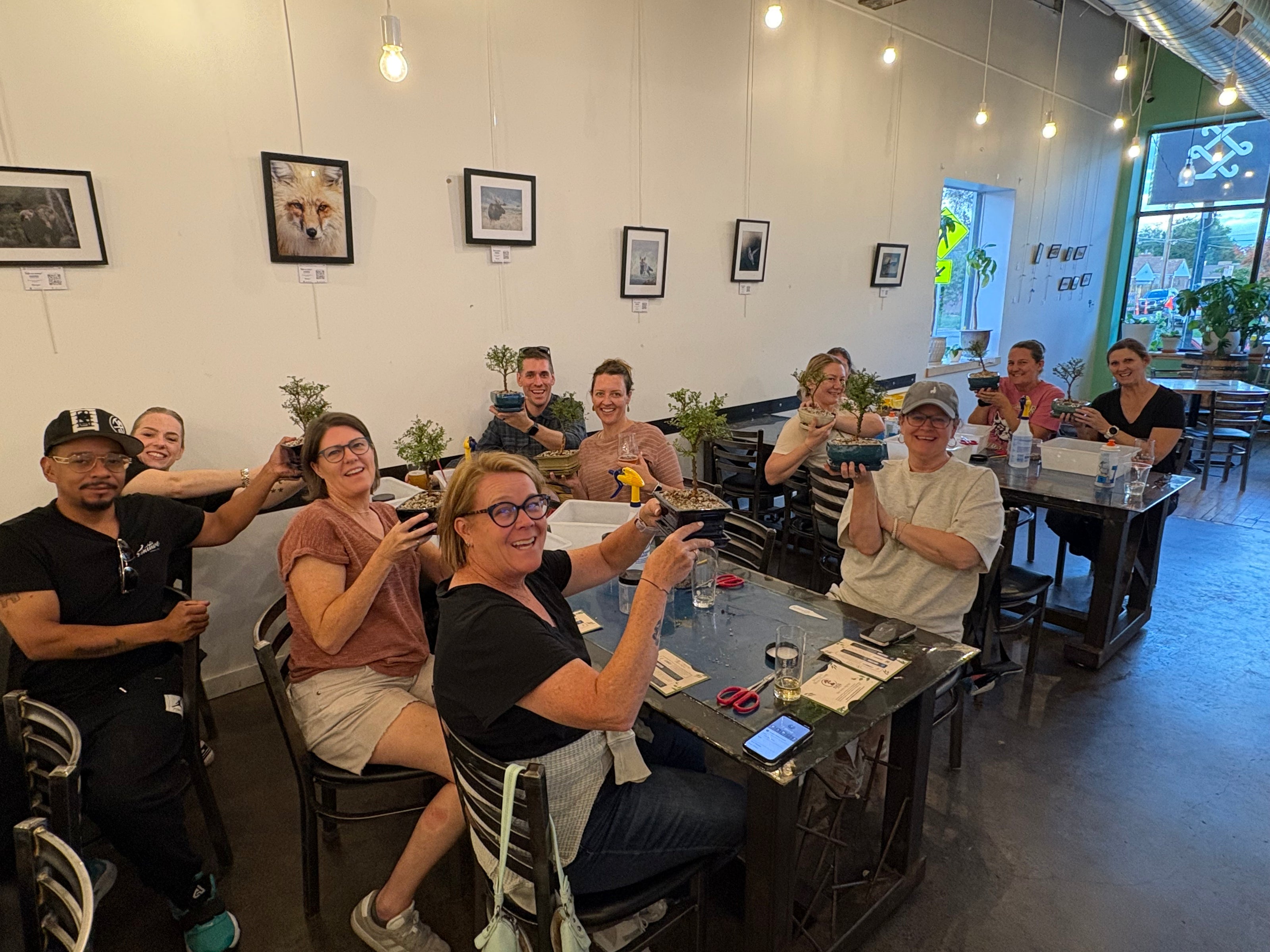 Bonsai & Beer at Long Table Brewhouse March 28th